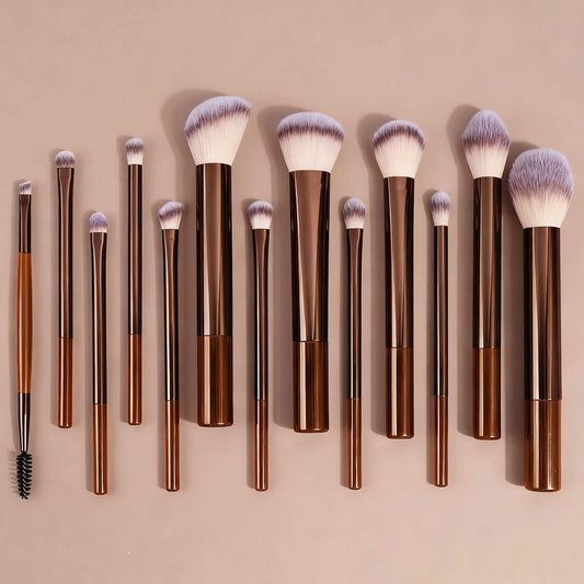 Makeup Brush Set, 13pcs/set Professional Cosmetic Brushes Kit, Travel Soft Makeup Brush Set, Concealer Brush, Detail Makeup Brus