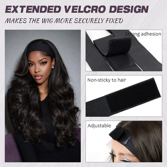 3PCS/SET Wig Band for Lace Front,Non-Slip Adjustable Elastic Lace Bands for Wigs,3 Sizes Per Pack for Melting Lace Wig Edge Band