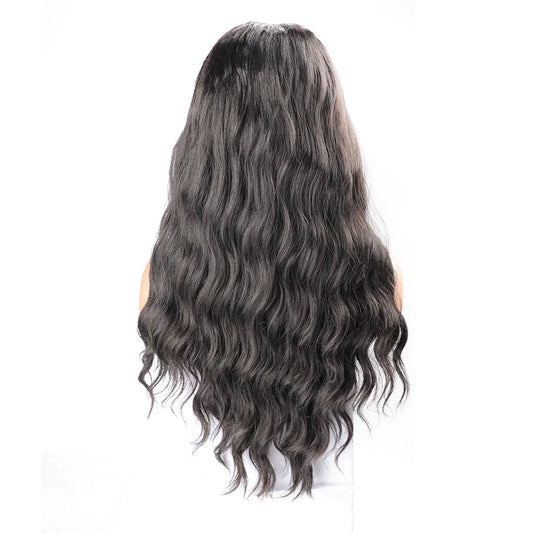 Long Synthetic U Part Wig Curly Synthetic Hair Wig U Part Wig for Women Black Curly Synthetic Hair Synthetic Curly Wigs